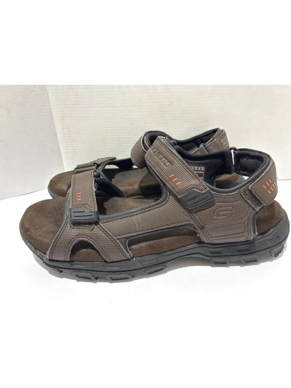 Skechers Men's Garver Louden River Sandals relaxed fit memory foam 360 size 12